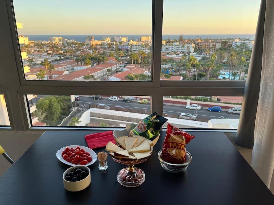 Traumhafte Wohnung Mit Panoramablick Und Pool Πλάγια ντελ Ινγκλές Εξωτερικό φωτογραφία