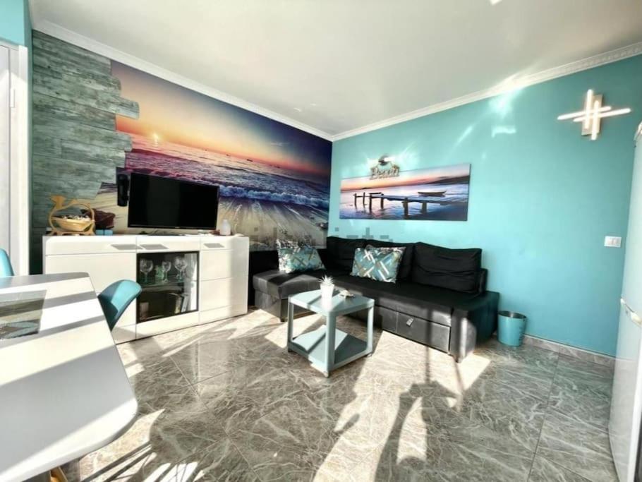 Traumhafte Wohnung Mit Panoramablick Und Pool Πλάγια ντελ Ινγκλές Εξωτερικό φωτογραφία