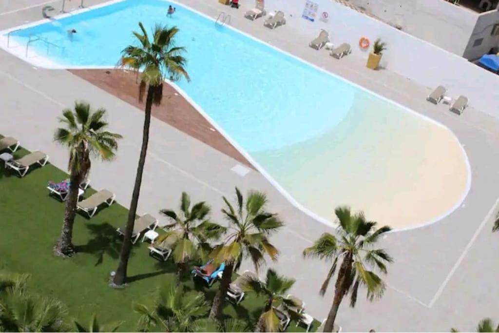 Traumhafte Wohnung Mit Panoramablick Und Pool Πλάγια ντελ Ινγκλές Εξωτερικό φωτογραφία
