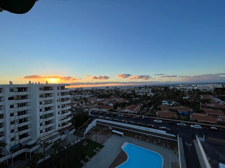 Traumhafte Wohnung Mit Panoramablick Und Pool Πλάγια ντελ Ινγκλές Εξωτερικό φωτογραφία